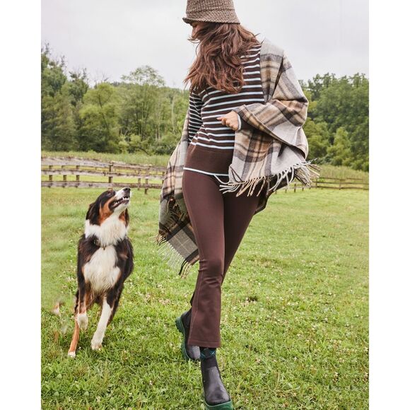 NWT Addison Bay University Flare Pant in Chocolate Size XS - Picture 2 of 8